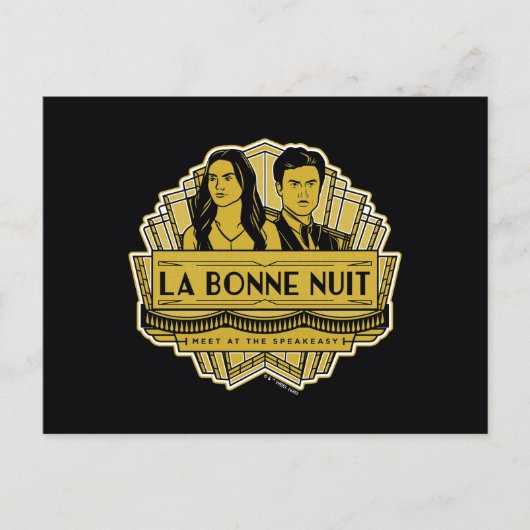 ラ・ボンヌイット – スピーカーシーで会う ポストカード (正面)