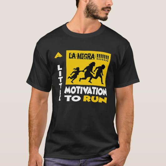 ラ・マイガ少しの動機走 Tシャツ (正面)
