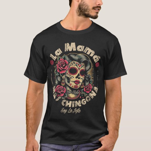 ラ・マム・マス・チングーナ 楽しい Tシャツ (正面)