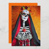 ラ・ムエルテへの招待 招待状 (正面/裏面)