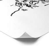 ラ・ムジケ・アドゥシット・レ・モーユ ポスター (角)