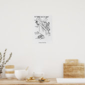 ラ・ムジケ・アドゥシット・レ・モーユ ポスター (キッチン)