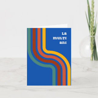 ラ・ムリţアニ、ルーマニアの誕生日 カード