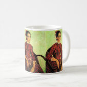 ラ・ムーム、ビンセント・ヴァン・ゴッホの前に座る コーヒーマグカップ (正面右)