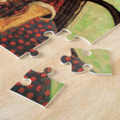 ラ・ムーム、ビンセント・ヴァン・ゴッホの前に座る ジグソーパズル (側面)