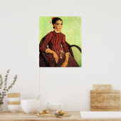 ラ・ムーム、ビンセント・ヴァン・ゴッホの前に座る ポスター (キッチン)