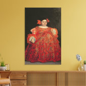 ラ・モンストラ(油)と呼ばれるユゲニアマルティネス・バレーホ キャンバスプリント (インサイチュ (リビング))