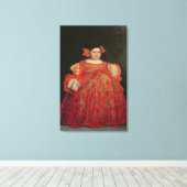 ラ・モンストラ(油)と呼ばれるユゲニアマルティネス・バレーホ キャンバスプリント (インサイチュ (ウッドフロア))