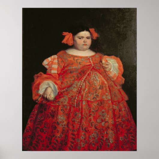 ラ・モンストラ(油)と呼ばれるユゲニアマルティネス・バレーホ ポスター (正面)