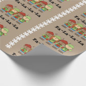 ラ・ラ・ラ ラッピングペーパー (角)