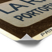 ラ・リビエラ・イタリアン。ポルトフィノ ポスター (角)