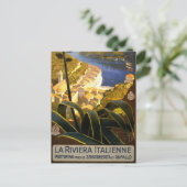 ラ・リビエラItalienne Portofino旅行ポスター1920 ポストカード (スタンド正面)