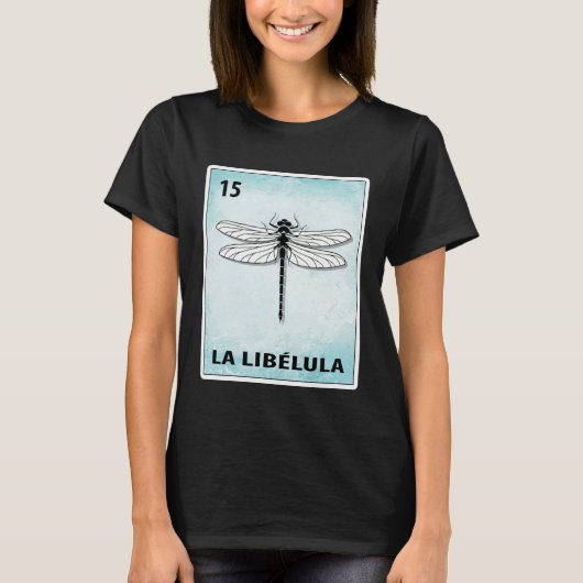 ラ・リベルラ・メキシカン・トンボカード Tシャツ (正面)