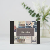 ラ・ル・アン・ノラン5x7 ポストカード (スタンド正面)