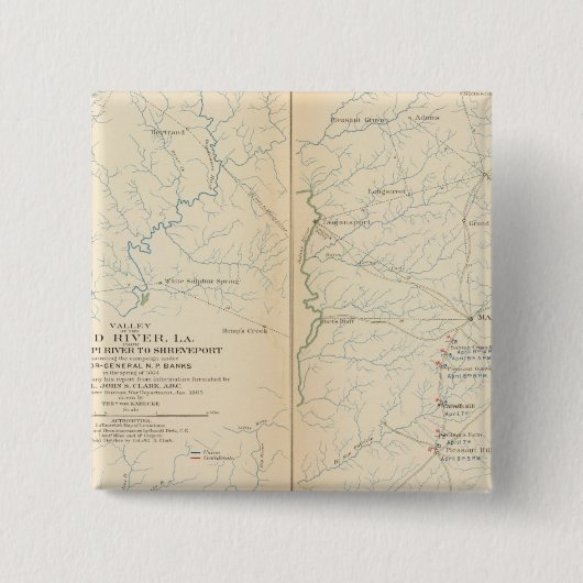 ラ·レッドリバー·バレー 缶バッジ (正面)