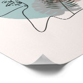 ラ・レーヴェース裏書き – アート・ミニマルサイト ポスター (角)