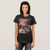 ラ・ロシェル港の船 Tシャツ (正面フル)