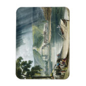 ラ・ロッシュ、「セーヌ川の眺め」より、T刻印 マグネット (縦)