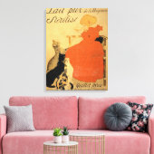 『ラ・ヴィンゲアン純滅菌ミルク』（1894年） キャンバスプリント (インサイチュ (リビング))