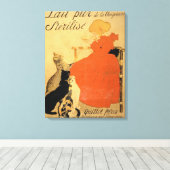 『ラ・ヴィンゲアン純滅菌ミルク』（1894年） キャンバスプリント (インサイチュ (ウッドフロア))