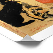 『ラ・ヴィンゲアン純滅菌ミルク』（1894年） ポスター (角)