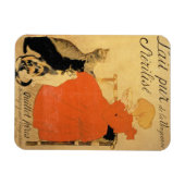 『ラ・ヴィンゲアン純滅菌ミルク』（1894年） マグネット (横)