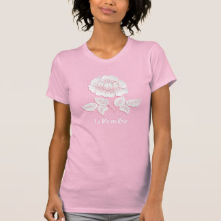 ラ・ヴィ・アン・ローズ 薔薇色の人生 Tシャツ
