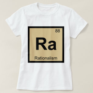 ラ - 合理主義 哲学 化学 シンボル Tシャツ