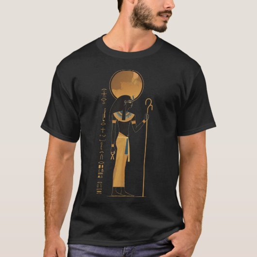ラ・太陽神・エジプト Tシャツ (正面)