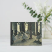 ラéプéチションオーフォエールデラダン | Edgar Degas ポストカード (スタンド正面)