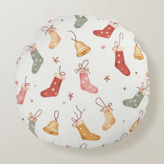 リсストマ枕 ラウンドクッション (正面)