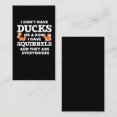 リおもしろいス・ジョー笑わされるク・齧歯類 名刺 (正面/裏面)