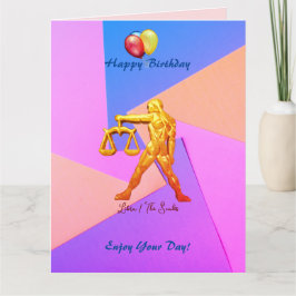 リはかりで測ブラ誕生日/九月二十三日～十月二十二日 カード