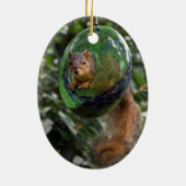 リぶら下がったスのまわりにの セラミックオーナメント (裏面)