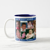 リアは曾祖父を愛します ツートーンマグカップ (左)