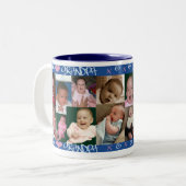 リアは祖父のコーヒー・マグを愛します ツートーンマグカップ (正面左)