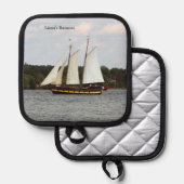 リアナズランサムポットホルダー 鍋敷き (正面/裏面)