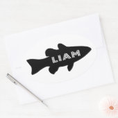 リアム 楕円形シール (封筒)