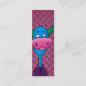 リアム、w/引用文、ハピネス・カード スキニー名刺 (正面)