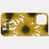 リアリスティックひまわりパターン名 Case-Mate iPhoneケース (裏面 (横))