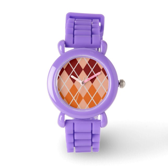 リアリスティックアーガイルクロス 腕時計 (正面)