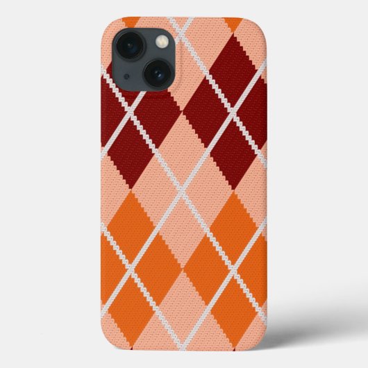 リアリスティックアーガイルクロス Case-Mate iPhoneケース (裏面)