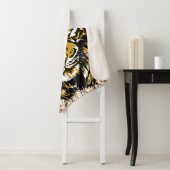 リアリスティックタイガーカッコいい – タイガーヘッドシェルパ毛布 シェルパブランケット (インサイチュ)