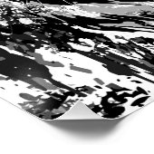 リアリスティックタイガーポスター光沢 – ホワイトタイガーヘッド ポスター (コーナー)