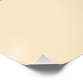 リアリスティックハニービーアートイラストレーション ポスター (コーナー)