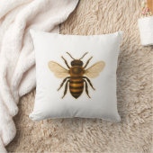 リアリスティックハニービーデザイン クッション (ブランケット)