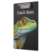 リアリスティックパーソナライズされたトカゲ クリップボード (左)