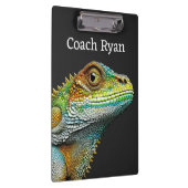 リアリスティックパーソナライズされたトカゲ クリップボード (右)