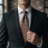 リアリスティックレンガの壁 ネクタイ