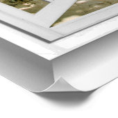 リアリスティック3Dビーチシーン偽ウィンドウビュー ポスター (角)